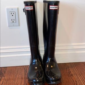 Hunter rain boots